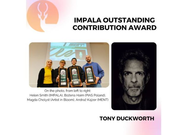 IMPALA's Outstanding Contribution Award Dedicated To The Late Tony Duckworth