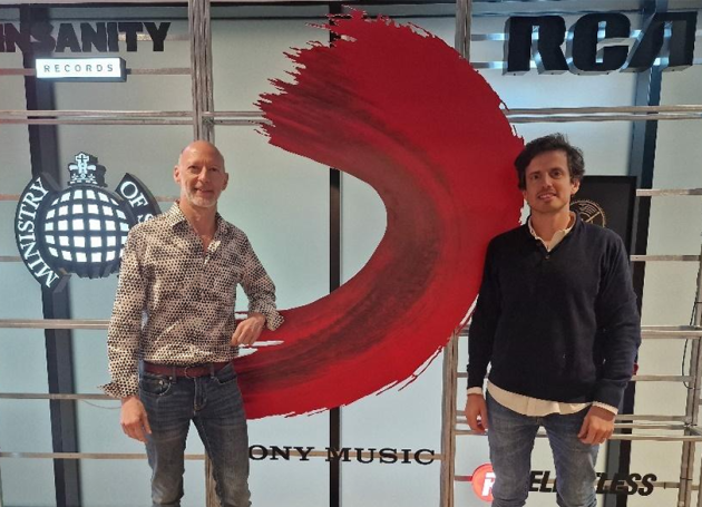 Mark Cavell, President of Sony Music Masterworks; Nicolas Renna, Managing Director of Proactiv Entertainment