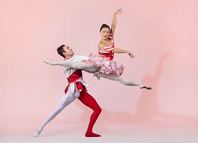 Sacramento Ballet dancers Wen Na Robertson and Wyatt McConville-McCoy.