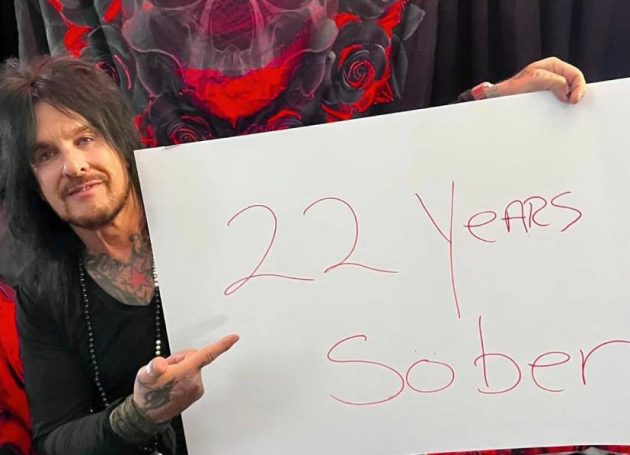 Motley Crue's Nikki Sixx Celebrates 22 Years of Sobriety