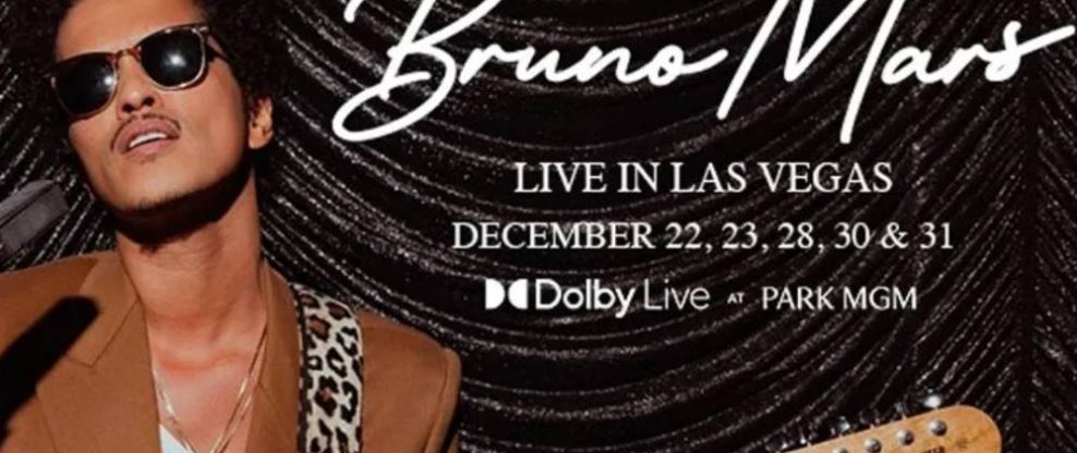 Bruno Mars Adds Five Shows To Vegas Residency Including New Year's Eve