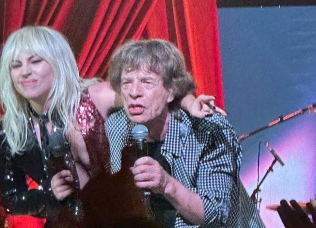 The Rolling Stones Joined by Lady Gaga At "Surprise" NYC 'Hackney Diamonds' Album Release Party