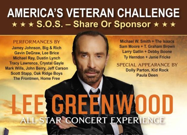 Lee Greenwood Partners With Dallas Cowboys To Challenge America To Honor Veterans