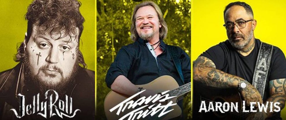 Jelly Roll, Aaron Lewis and Travis Tritt Announced As Sturgis Buffalo Chip 2024 Headliners