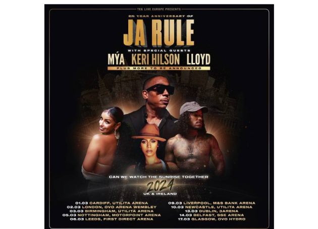 Ja Rule Celebrates 25 Years By Announcing The 2024 'The Sunrise Tour'