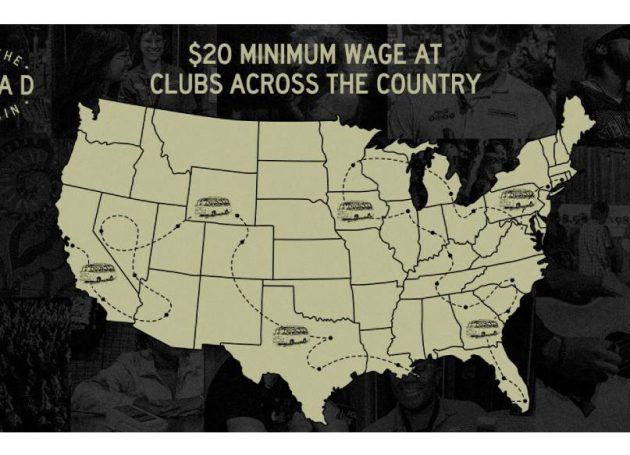 'On The Road Again' Campaign Increases Minimum Wage At Live Nation Club Venues For Over 5K Employees