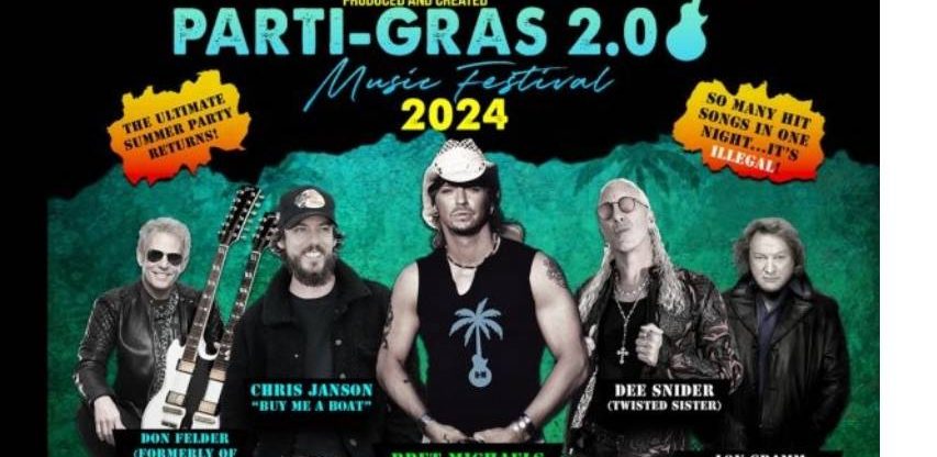 Bret Michaels Announces The Parti-Gras 2.0 Touring Festival With Chris Janson, Dee Snider & More