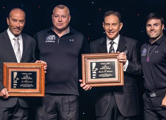 Lee Greenwood & Charles W. Herbster Awarded By Combat Wounded Heroes