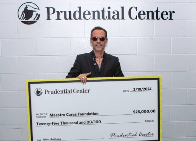 Prudential Center Donates $25K To Marc Anthony's Maestro Cares Foundation