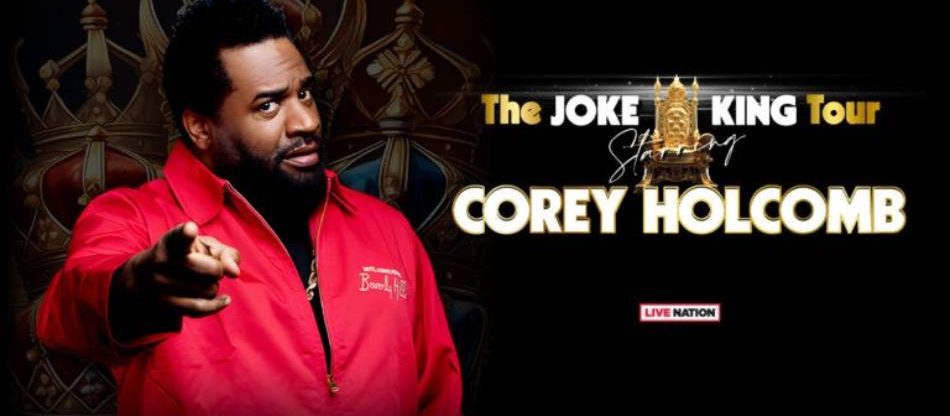 Corey Holcomb Announces 'The Joke King Tour'