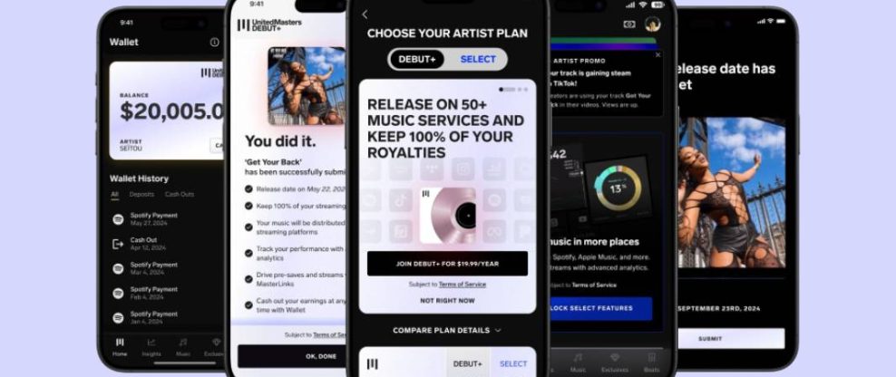 Independent Artist Platform UnitedMasters Launches DEBUT+ Subscription Tier
