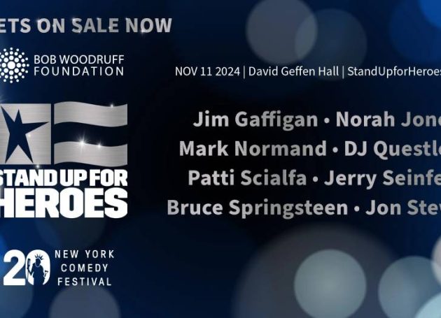 18th Annual Stand Up For Heroes Returns To New York For 2024